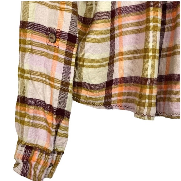 🌺Free People Tea Combo Wrapped in Flannel Lounge Set Free Top🌸🌺 - Picture 11 of 15